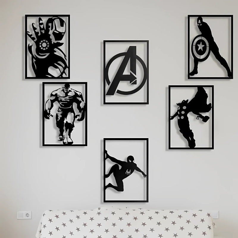 Marvel Wall Art Set
