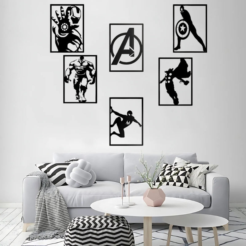 Marvel Wall Art Set