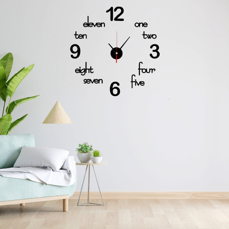 Modern Numeric Wall Clock