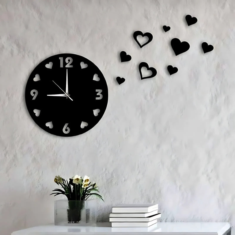 Love Accent Wall Clock