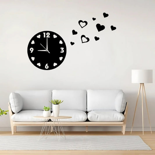 Love Accent Wall Clock