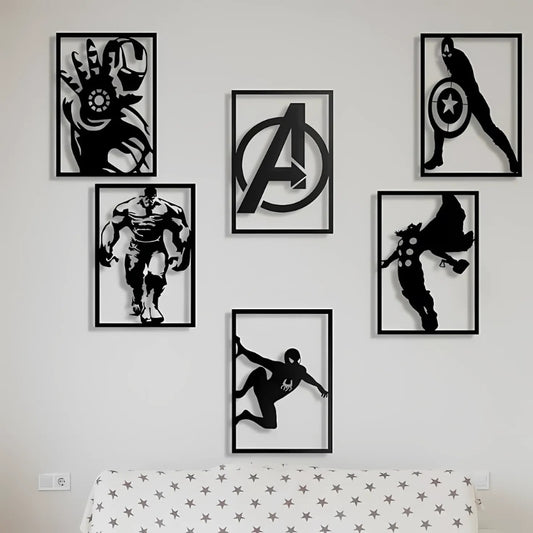 Marvel Wall Art Set