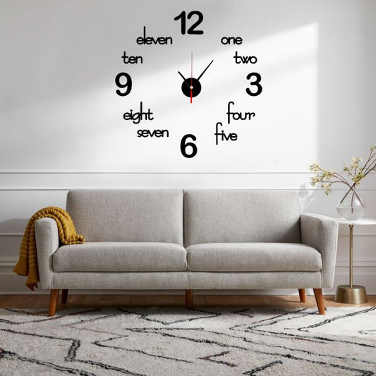 Modern Numeric Wall Clock